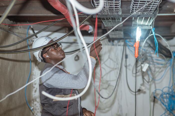 Panel A rough-in complete